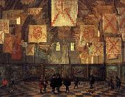 Bartholomeus van Bassen Interior of the Great Hall on the Binnenhof in The Hague. Germany oil painting artist